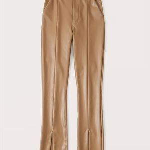 Abercrombie Leather Tan Pant